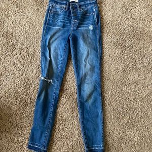 Madewell 10” High Rise Skinny Jeans